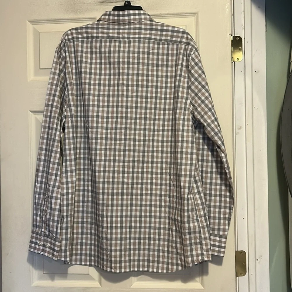Banana Republic Long Sleeve Button Down Shirt Size XL Tan